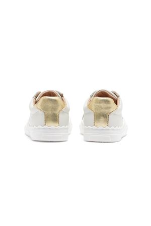 sneakers in pelle bianco CHLOE' KIDS | C20319117